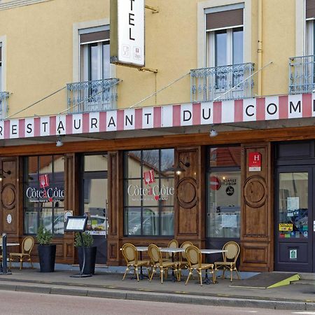 Hotel Le Terminus Et Son Restaurant Cote A Cote Autun Eksteriør billede